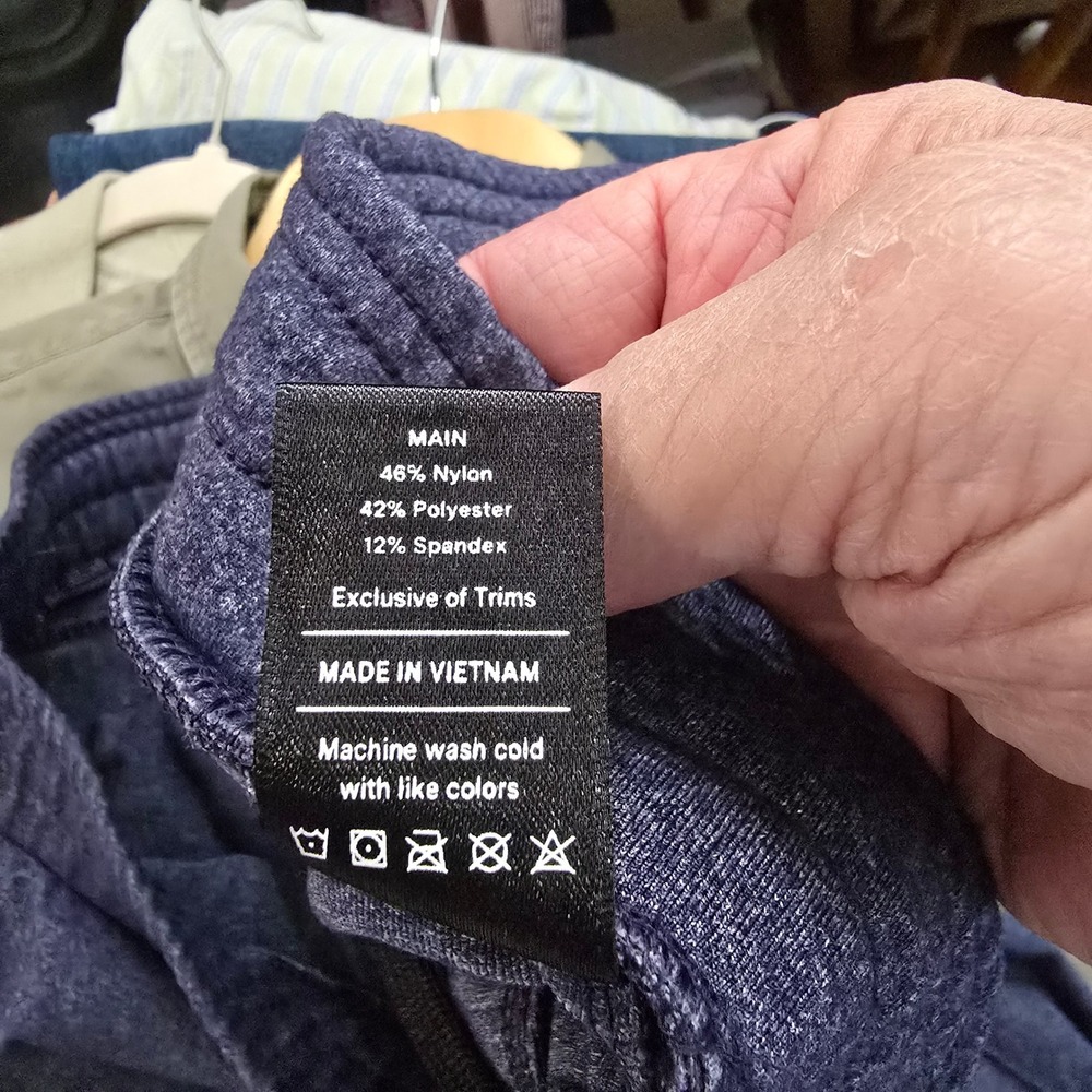 PUBLIC REC All Day Chino Jogger Pants Men Navy Blue Size 38 28 Athletic Fit NWOT - Picture 4 of 9